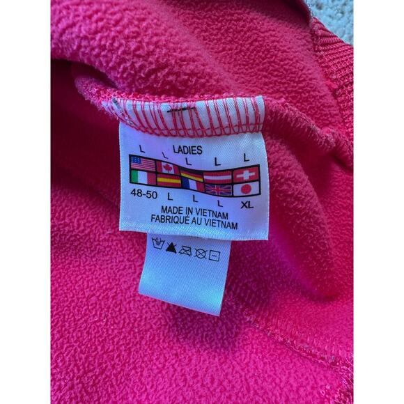 SPYDER CORE Sweater/Jacket, size Large, Red/Pink; full zip; - Picture 3 of 12
